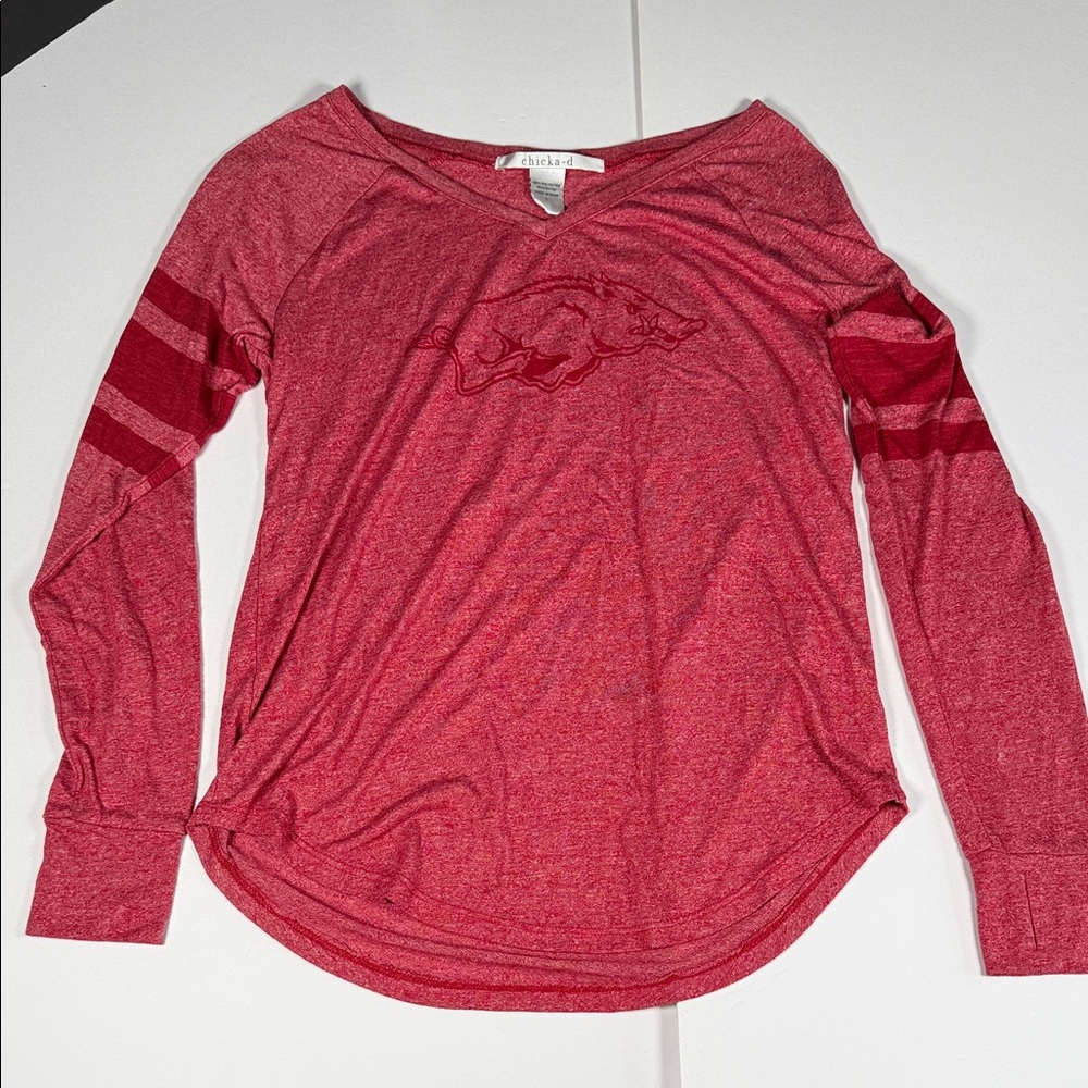 Women's Arkansas Razorbacks Long Sleeve Top